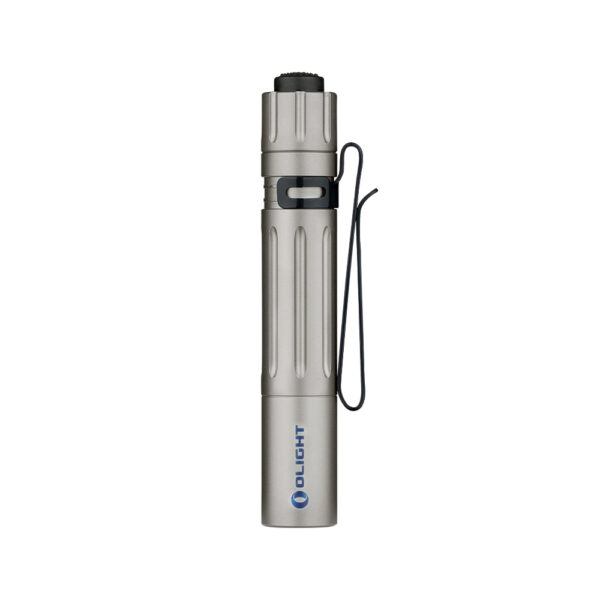 Olight i3T EOS Ti Vertical Lines Titanium Senter LED - Image 3