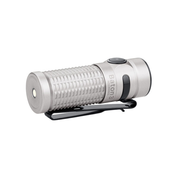 olight baton 3 blasted stainless steel