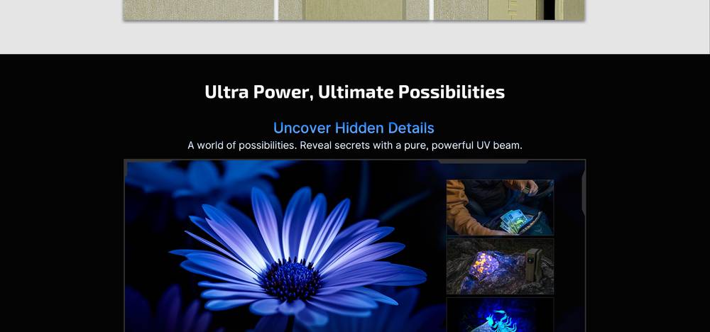 Oclip Ultra EDC Mini Light - 3-in-1 Cahaya