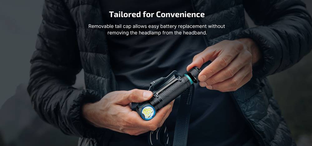 Senter Perun 3 untuk Petualangan & Profesional 3000 Lumens