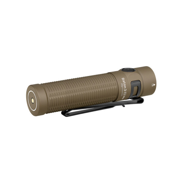 olight baton 3 pro max magnesium alloy desert tan cool white