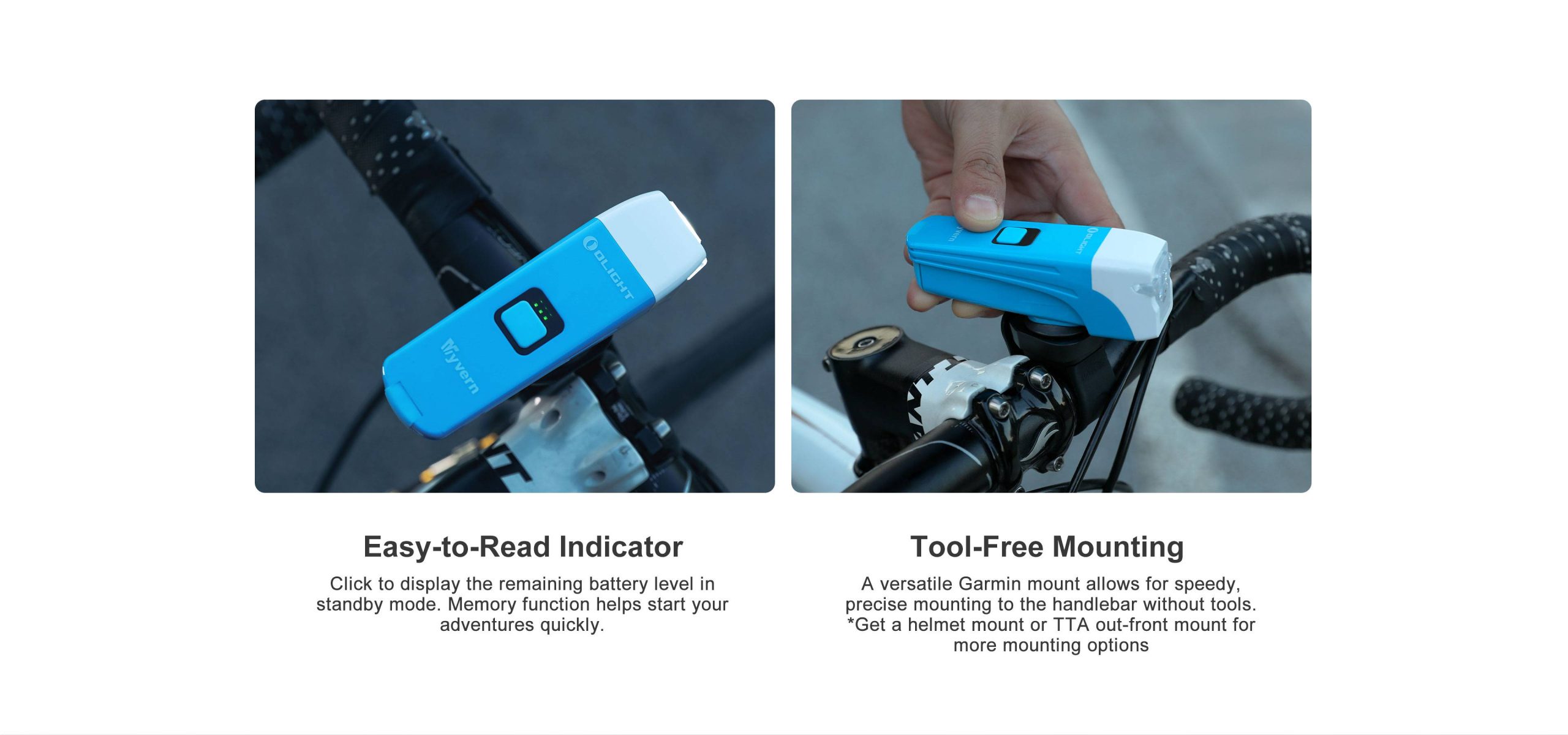 olight Wyvern Road Bike Light
