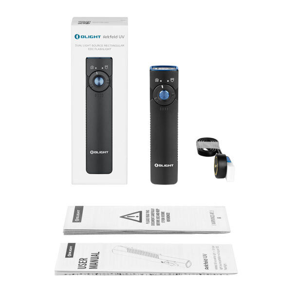 Olight Arkfeld UV Black CW + UV Senter LED - Image 8