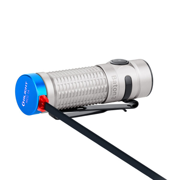 olight baton 3 blasted stainless steel