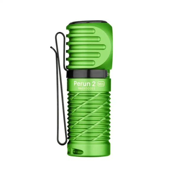 olight perun 2 mini lime green