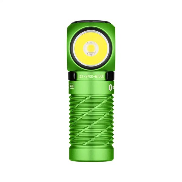 olight perun 2 mini lime green