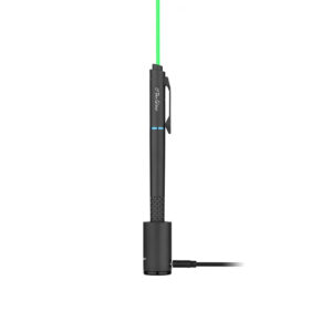 Olight Open Glow Black + Green Laser Pointer Senter Pena LED