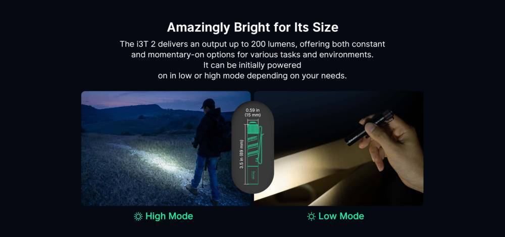 Olight i3t 2 eos