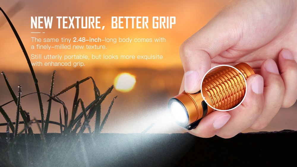 olight baton 3 premium edition orange