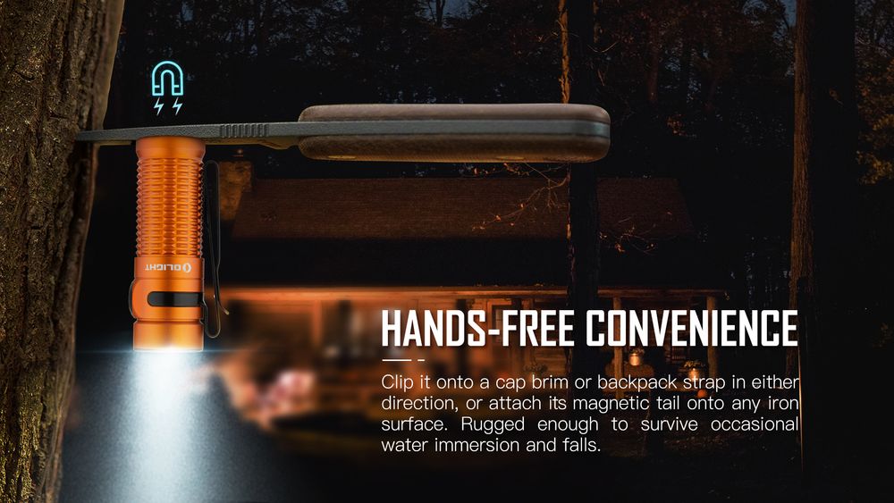 olight baton 3 premium edition orange