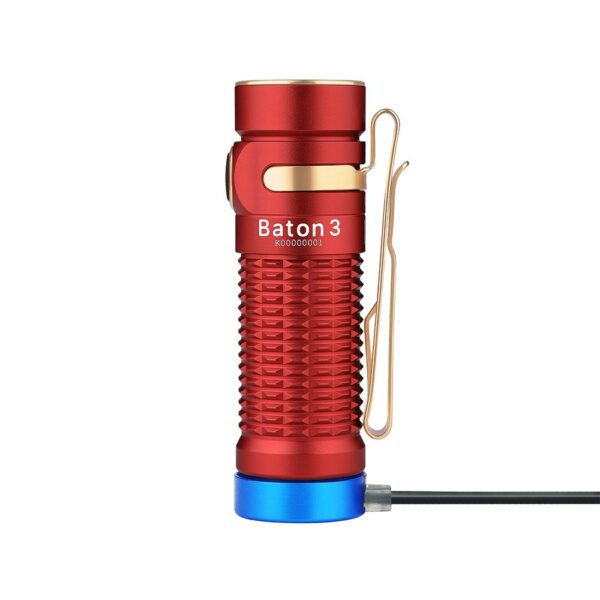 olight baton 3 red